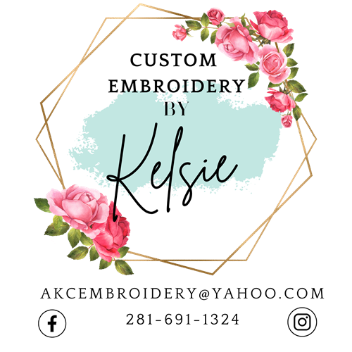 Custom Embroidery by Kelsie